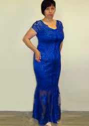 Синее платье изображение 1