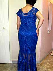 Синее платье изображение 2
