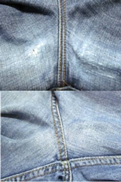 Штопка джинс